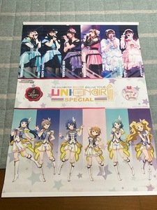 アイドルマスターミリオンライブ 6thLIVE TOUR UNI-ON@IR!!!! SPECIAL LIVE Blu-ray とらのあな特典 B1クロスポスター