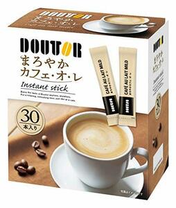 ドトールコーヒー まろやかカフェ・オ・レ インスタントスティック 30袋×6箱