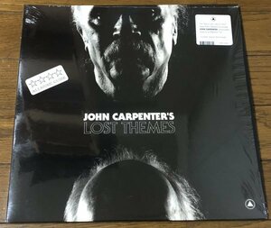 John Carpenter Lost Themes US Original盤 1stプレス アルバム Black Vinyl 見開きジャケット ハイプステッカー