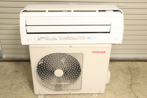 TOSHIBA RAS-C225R(W) RAS-C225AR 東芝 ルームエアコン 家庭用 室外ユニット 室内ユニット冷房・暖房兼用スプリット形 005IDZIK39