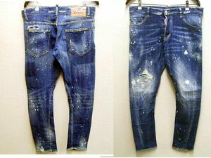 ◇即決[48]DSQUARED2 18AW SEXY TWIST JEAN S71LB0489 ストレッチ デニム セクシーツイスト スリム ジーン パンツ■5102