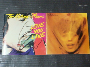 THE ROLLING STONES/ローリング・ストーンズ 「LOVE YOU LIVE」「GOATS HEAD SOUP/山羊の頭のスープ」国内盤CD