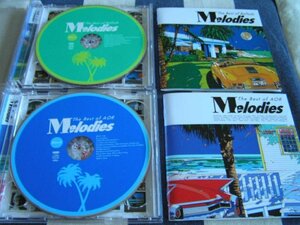 【JR401】《The Best Of AOR & Ballads - Melodies / メロディーズ》2枚組 x 2CD