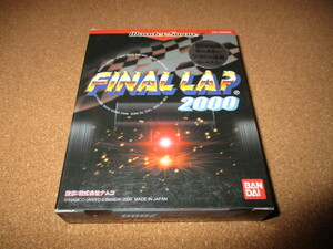 新品 ワンダースワンソフト FINAL LAP 2000 初回版（ファイナルラップ）WS