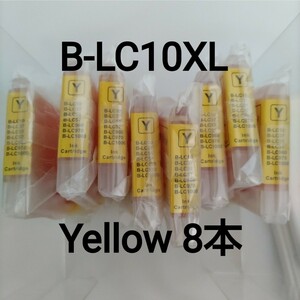 現品限り！新品未開封　brother LC10 【互換インク】 B-LC10XL-Yellow 8本セット