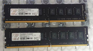 GSKILL　DDR4-2400　８GB（4GB×2）　メモリー　中古