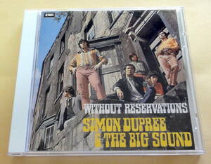 Simon Dupree & The Big Sound / Without Reservations CD UK 60’s Psychedelic Rock ビートグループ サイケデリック　GENTLE GIANT