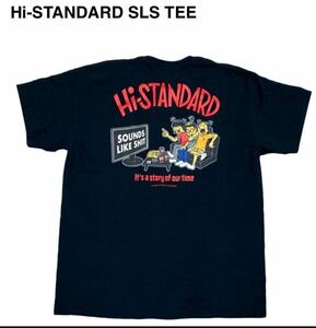 新品 Hi-STANDARD SLS Tシャツ XL 黒 ハイスタ kenyokoyama pizza of death 横山健 fatwreck NOFX 送料無料