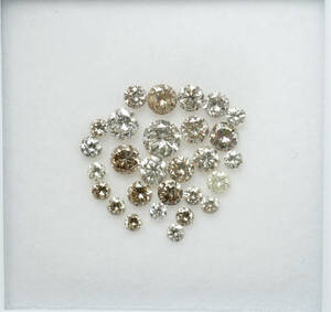 ★おまとめ天然ダイヤモンド 最高級 1.985ct ラージメレ 1.8mmUP ルース 宝石 ジュエリー jewelry
