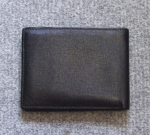 Brooks Brothers ブルックスブラザーズ 財布 小銭入れなし 札入れ 二つ折り Genuine Leather