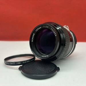 ◆ Nikon NIKKOR 105mm F2.5 カメラレンズ Ai 単焦点 マニュアルフォーカス ニコン