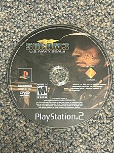 海外版　SOCOM3 U.S. Navy Seals　PS2