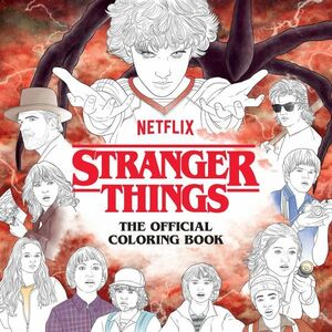 ★新品★送料無料★ストレンジャーシングス 公式カラーリング ブック★Stranger Things:Official Coloring Book★★