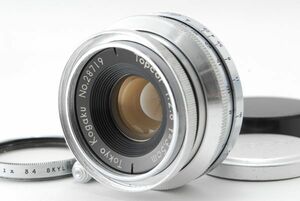 [AB- Exc]Tokyo Kogaku Topcor 3.5cm f/2.8 Lens 35mm for L39 Screw From JAPAN 8668