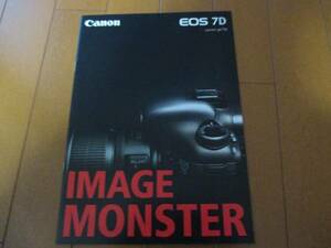 A5491カタログ*キャノン*ＥＯＳ７Ｄ2011.12発行19P