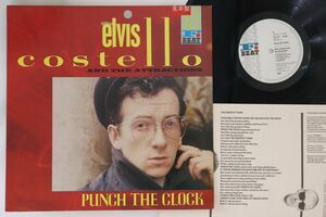 LP Elvis Costello & The Attractions Punch The Clock RPL8211/00260 プロモ /00260