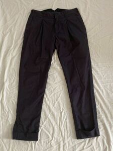 エンジニアドガーメンツ Willy Post Pant Hight Count Twill ウィリーポストパンツ 30 ネイビー