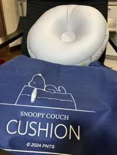 SNOOPY   ビーズクッション　保存袋付《新品》
