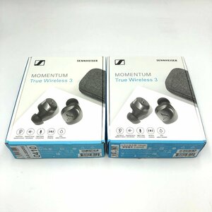 3230☆ 【不良品２個セット】Sennheiser ワイヤレスイヤホン bluetooth MOMENTUM True Wireless 3 グラファイト 【0410/J0044】