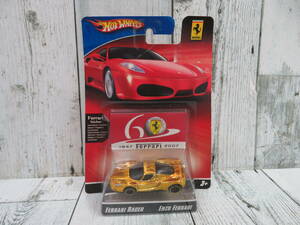 【Hot WHEELS】ホットウィール　FERRARI RACER ENZO 　エンツォ　フェラーリ　ゴールド　未開封　保管品 