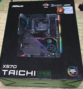 ASROCK マザーボード X570 Taichi Razer Edition [ATX /Socket AM4]