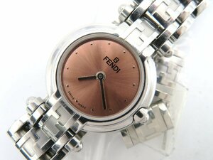1円◆稼働◆ フェンディ ピンク クオーツ レディース 腕時計 コマ2 M43902