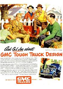 ◆1946年の自動車広告　GMCトラック　GM