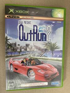 送料無料 XBOX OutRun 2 アウトラン2 初回版　First Limited Edition with OutRun2 Sound Tracks 中古 動作品 説明書無し