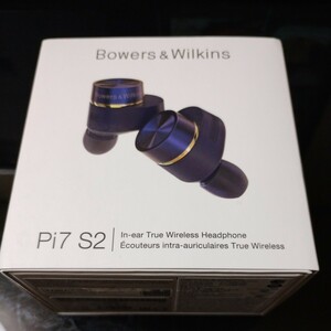 ★日本正規品★Bowers&Wilkins Pi7 S2　ブルー　ノイズキャンセリング　ワイヤレスイヤホン★