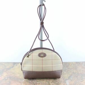 BURBERRYS CHECK PATTERNED SHOULDER BAG/バーバリーズチェック柄ショルダーバッグ