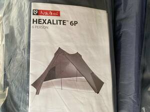 ニーモ ヘキサライト 6P 未使用 グラナイトグレー 最終モデル NEMO HEXALITE 6P