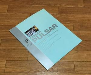 パルサー PULSAR カタログ N13 ▼ パンフレット S62/7 32P X1ツインカム スーパーエクセレンス-E J1-E J1 M1 日産 ニッサン NISSAN
