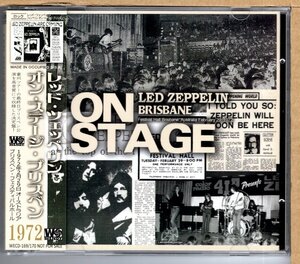 【中古CD】LED ZEPPELIN / ON STAGE BRISBANE 1972