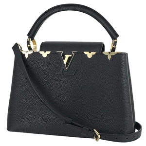 ルイヴィトン LOUIS VUITTON ハンドバッグ ショルダーバッグ レディース M54663 カプシーヌ MM モノグラム フラワー 51303