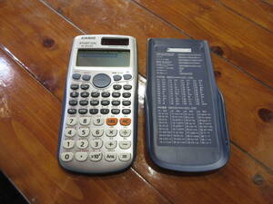 R50228　断捨離　処分　CASIO　カシオ　STUDY　CAL　fx-510AZ　高校用電卓　USED　電源OK　USED 保管品