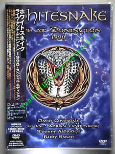 ■未開封新品■ホワイトスネイク(WHITESNAKE)-Live at Donington 1990■初回限定盤2CD＋DVD■