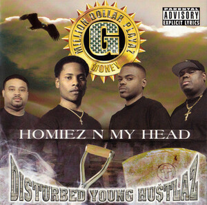 【G-RAP】DISTURBED YOUNG HU$TLAZ / Homiez N My Head １９９８ New Orleans, LA【GANGSTA RAP】1st プレス オリジナル盤 ペンピク 雷鳴