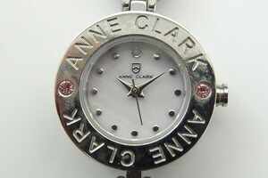 J531-J25-5◎ ANNE CLARK アンクラーク AT-1008 レディース クォーツ 腕時計 現状品③◎