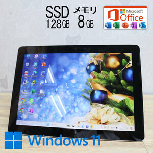 ★美品 M.2 NVMeSSD128GB メモリ8GB★SURFACEGO Webカメラ Pentium 4415Y Win11 MS Office2019 Home&Business 中古品 ノートPC★P70202