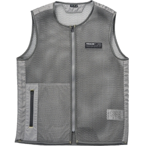 【在庫あり 即納】Lサイズ RSタイチ RSU501 リキッドウインド エアフローベスト グレー AIR FLOW VEST