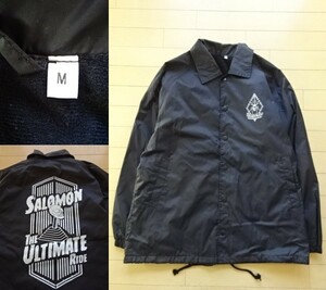 【SALOMON】コーチジャケット ブラック SIZE:MEDIUM (サロモン,スケート,スノーボード)