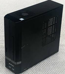 【中古】MOUSE Mini-ITX対応 小型PCケース 300W電源 1TB HDD DVD-RWドライブ有 / Acbel PAC023 SDカードスロット 
