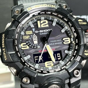 G-SHOCK カシオ ジーショック MUDMASTER マッドマスター GWG-1000-1AJF 腕時計 ソーラー電波 デジタル アナログ ブラック