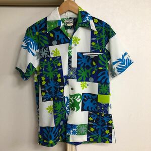 70s NAPILI アロハシャツ S made in Hawaii ビンテージ