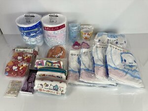 rh グッズ まとめ セット ② サンリオ/ハローキティ/ハンギョドン/シナモロール/ポチャッコ 他 ひざかけ/ポーチ/ペンケース 他 hi◇61