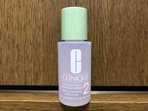 新品未使用 CLINIQUE クリニーク クラリファイング ローション 2 ドライコンビネーションスキン　30ml 拭き取り化粧水 ふきとり化粧水