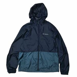 Columbia ナイロンジャケット マウンテンパーカー ネイビー M コロンビア アウトドア NORTH FACE PATAGONIA HELLY HANSEN Arc’teryx