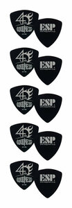 即決◆新品◆送料無料ESP PA-LOUDNESS40th-D/10枚セット おにぎり型 LOUDNESS 40周年記念ピック/限定モデル/メール便