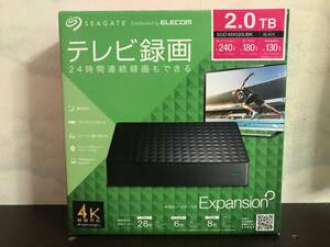 ★【送料無料】ELECOM エレコム 2TB HDD SEAGATE 外付けHDD★