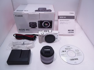 キヤノン Canon ミラーレスカメラ EOS M3 レンズキット